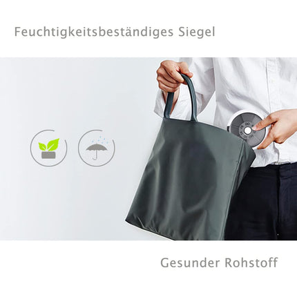 Opret German Pill Box 7 Days Small, Pill Box Small Medicine Box Tablets Weekly Box Pill Box Tablet Box for On the Go Round Small Black