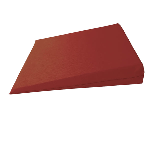 Sani-Alt wedge cushion, seat cushion, seat wedge cushion, seat cushion with 100% cotton cover! *Top quality at a top price* (red)