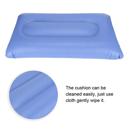 Pongnas Air Inflatable Mattress, Pressure Relief &amp; Decubitus, Prevention of Decubitus Treatment Pain Relief Cushion with Pump, for Elderly Care (55 x 32 cm)