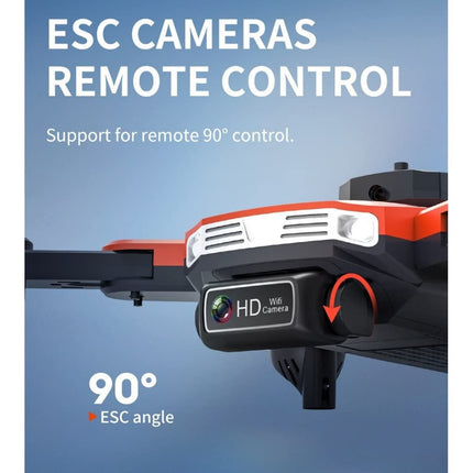 LUXWALLET Sky X Dodge – 22 km/h – Infrared Obstacle Avoidance – Mini Drone – 2X Camera Drone WiFi – Entry-Level Quadcopter