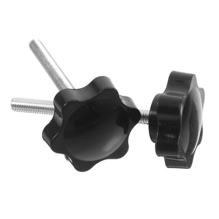 COLLBATH Threaded Replacement Star Hand Knob Set for Walking Aid Knobs Easy Hand Tightening Walking Aid Accessories