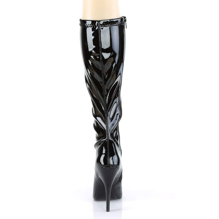 Pleaser Women's SEDUCE-2000 Short Boots, Black (Noir brillant)