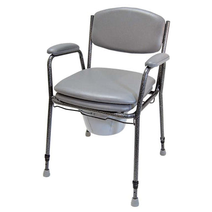 Drive Medical commode chair TS 130, black-silver