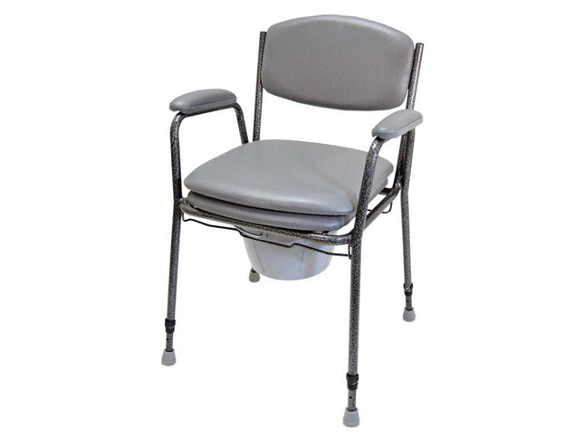 Drive Medical commode chair TS 130, black-silver