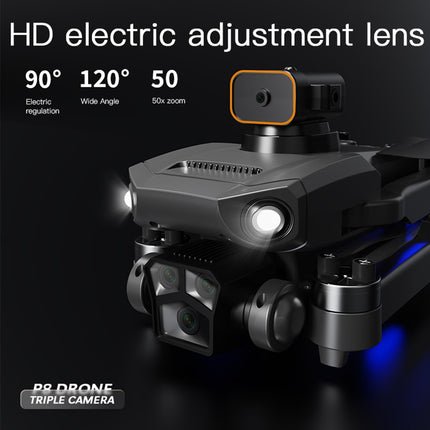 Goolsky Drone, Drone with 4K Dual Camera GPS, Obstacle Avoidance, Brushless Motor, Optical Flow Positioning, RC Drone for Kids and Adults, with Storage Bag