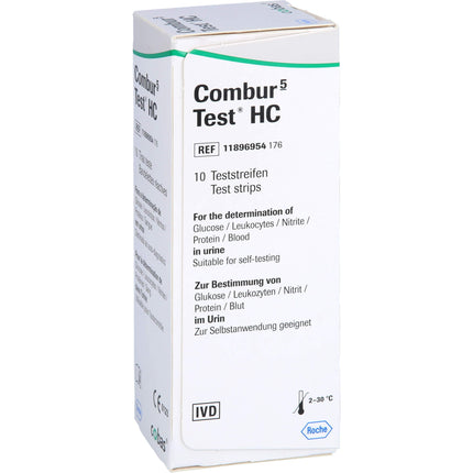 Combur 5-Test HC urine test strips 10 pieces