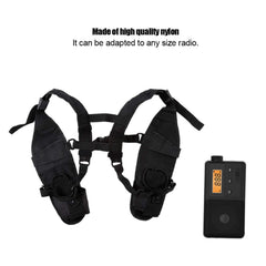 Walkie Talkie Vest Cover, Universal Radio, Walkie Talkie Strap, Chest Pocket, Radio Vest, Portable Storage Bag for Men and Women