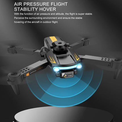 Goolsky LSRC XT2 Drone, Drone with 4k Camera, WiFi Optical Flow Positioning, 2.4GHz Obstacle Detection, Quadcopter Drone for Beginners, Blue