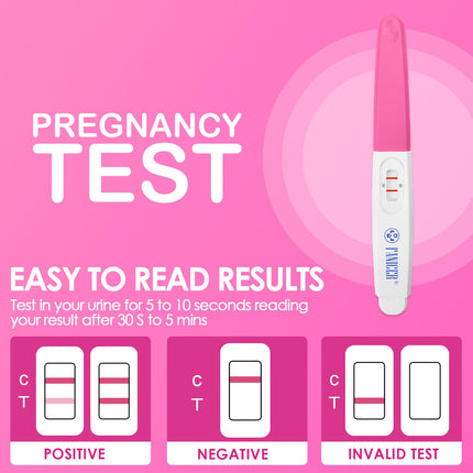 5 Pack Pregnancy Test, Pregnancy Detection Precise and Fast Results, HCG Detection, Early Pregnancy Test Fast Detection Sensitive Pregnancy Test