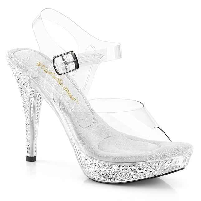 Fabulicious Women's ELEGANT-408 High Heels Sandals Clr/Clr 39 EU