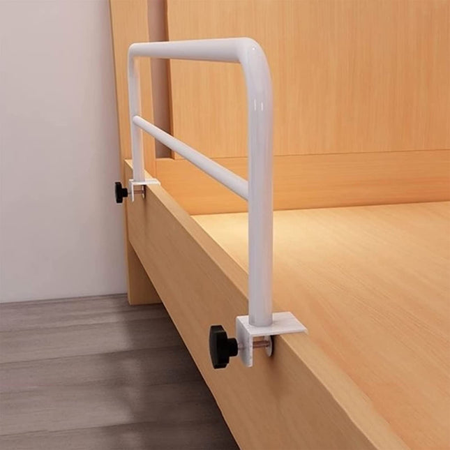 BLOHDI Bed Rail for Elderly, Medical Bed Rails for Older Adults, Clip-on Bedside Fall Prevention, Stability Bar Handle, Suitable for Pregnant Women, Disabled People (Size: 46 * 30cm)