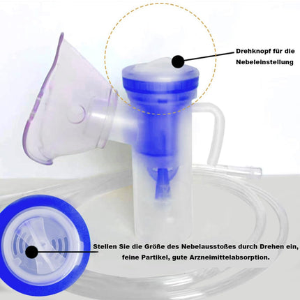 Accessories for inhaler, adult nebulizer air tube mouthpiece filter, suitable for all types of nebulizer inhaler.