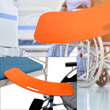 Transfer board, sliding patient transfer board with handles, bathtub entry aid, disabled aid, 150 kg weight capacity, transfer board for seniors in bed, car, wheelchair, toilet