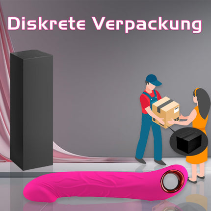 Dildo Vibrator Thrusting Function, 2 in 1 G-Spot Vibration for Women, Sex Toy for Women Couples Extreme, Realistic Silicone Anal Dildo, Budoli Erotic Sex Toy 10 Vibrations &amp; 3 Thrusts