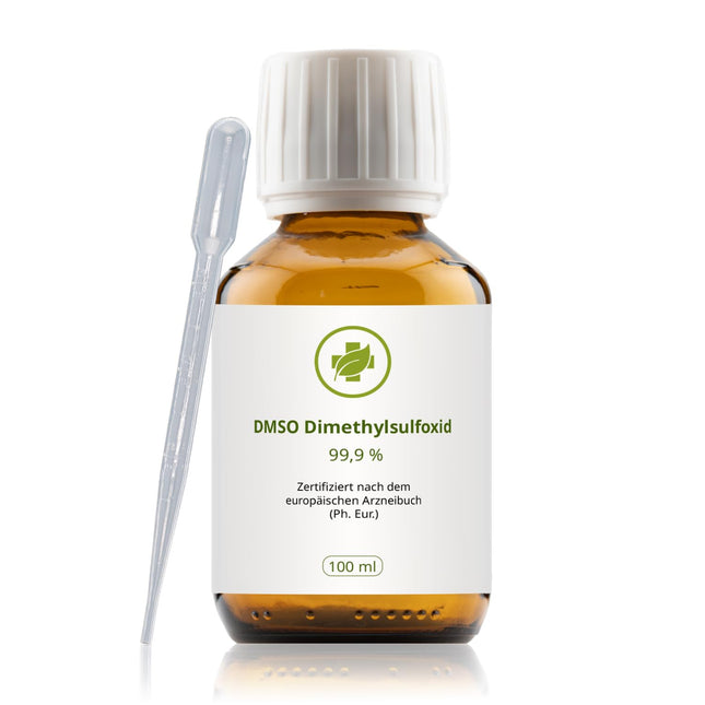 DMSO Dimethyl Sulfoxide 99.99% (Ph. Eur.) - 100 ml - certified according to the European Pharmacopoeia - pharmaceutical purity/quality - Made in Germany