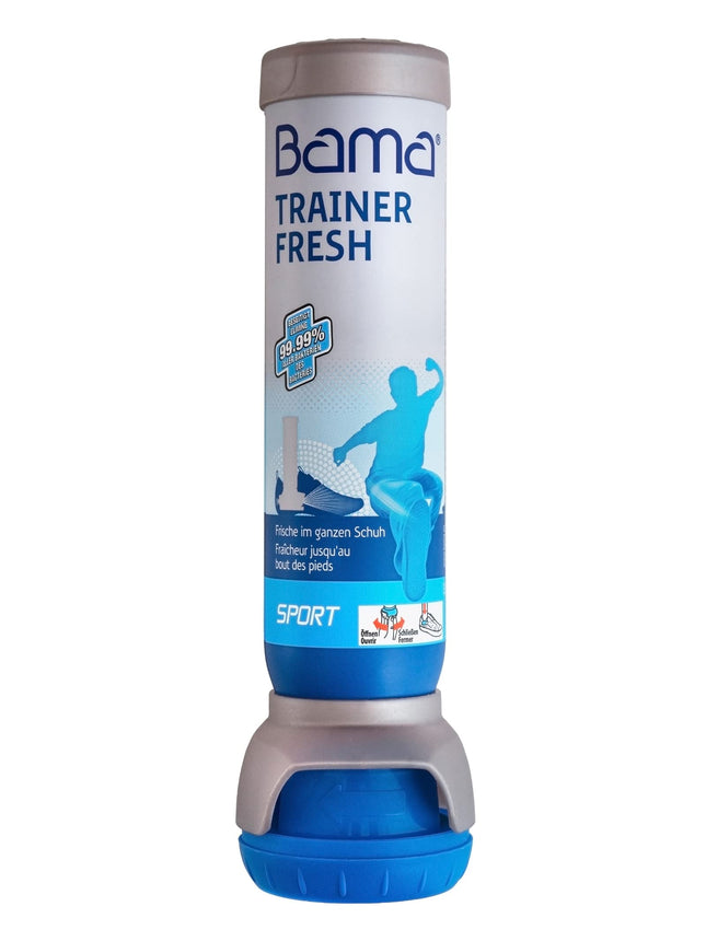 Bama Trainer Fresh Shoe Deodorant 100ml – hygienic, antibacterial freshness, transparent shoe spray for sports, work, and leisure shoes