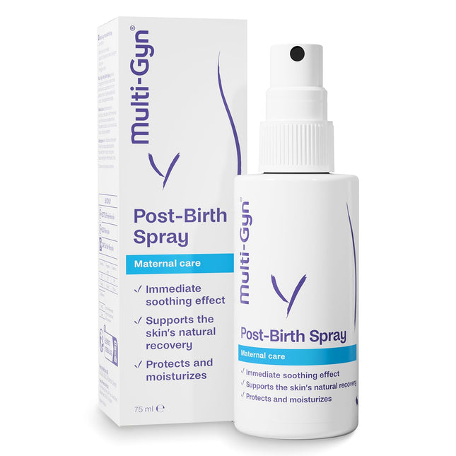 After Birth Regeneration Spray - Pregnancy Spray &amp; Postnatal Relief - for care after pregnancy - soothes the perineal area during the postpartum period - cooling after birth - 75ml - Multi Gyn