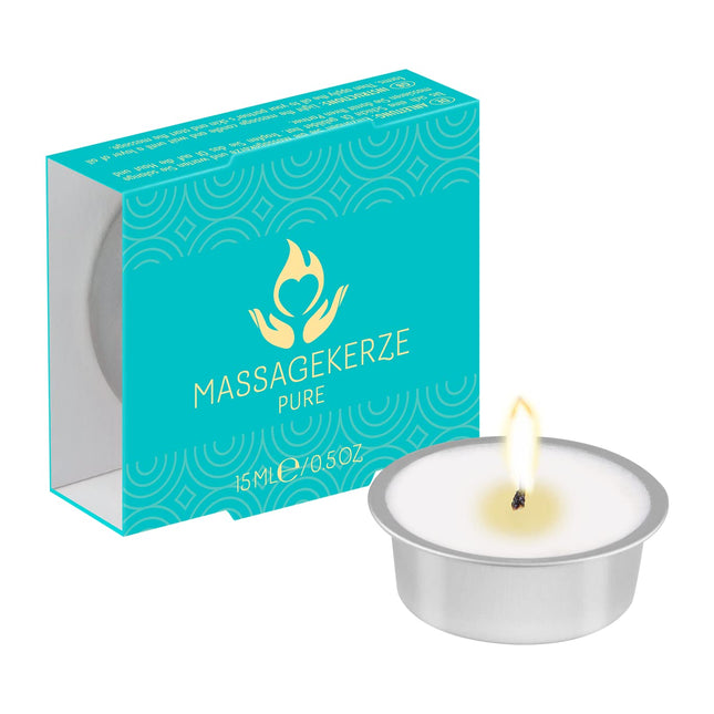 ICE massage candle with a sensual scent | Natural ingredients for erotic massages | Nourishing formula ideal as a gift | 15 ml