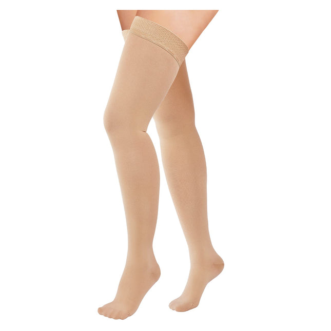 Evolyline Medical Compression Stockings, 20-30 mmHG Support Stockings for Women &amp; Men, Medical Class 2 Thigh Highs, Prevent Varicose Veins