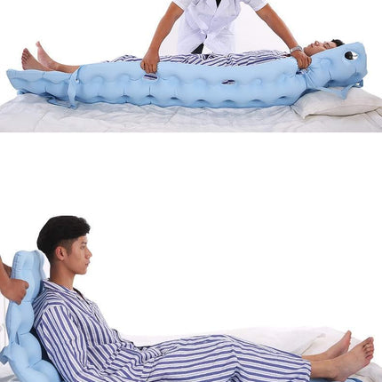 GEDRACKPMYN Anti-Decubitus Mattress, Alternating Pressure Mattress Against Bedsores and Ulcers with Pump, Disabled and Bedridden Patients Prevent Decubitus, Manual Air Pump
