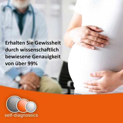 self-diagnostics combo pack 50 ovulation tests + 15 early pregnancy tests - optimal detection test