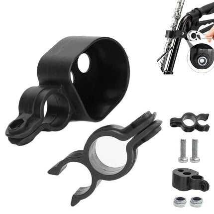 BestYiJo wheelchair cane holder, cane holder for wheelchair, walking stick holder for rollator, holder for walking stick on rollator, cane holder wheelchair, walking aid accessories for wheelchairs (with screws)