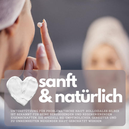 Natur Total Silver Cream with colloidal silver IMPORTANT: 150 ml XL - Silver Cream with silver water 100 PPM in pharmacies Base Cream