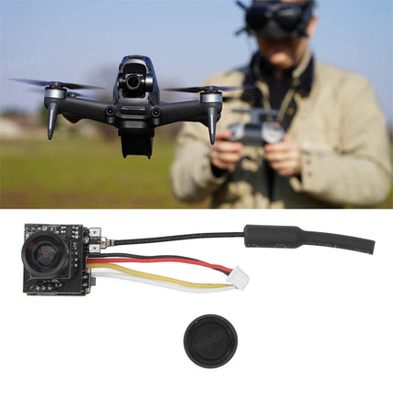 Alomejor AIO FPV Camera Wireless Video Transmitter with 800TVL HD Micro Cam for NTSC PAL Drones Racing Cars FPV Goggles Screens
