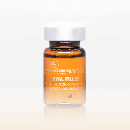 Hyal Filler – Hyaluron Filler with cross-linked hyaluronic acid – sterile hyaluronic serum for microneedling (Derma Pen) and mesotherapy (Dermaroller)