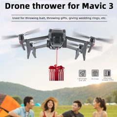 Drone Airdrop System, Durable ABS Airdrop System with Landing Gear for 3