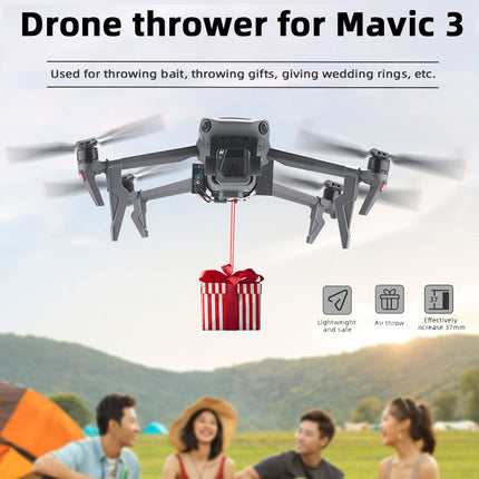 Drone Airdrop System, Durable ABS Airdrop System with Landing Gear for 3