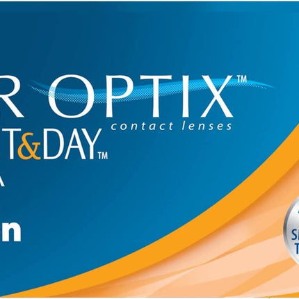 Air Optix Night &amp; Day Aqua monthly soft contact lenses | 6 lenses | BC 8.6 mm | DIA 13.8 mm | -4.00 diopters