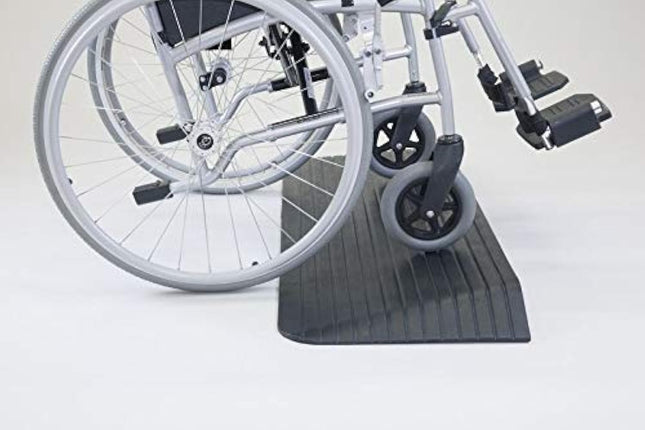 The Ramp People rubber threshold ramp for wheelchairs and scooters 25mm - 100mm (100mm high) access ramps kerb ramp threshold ramp