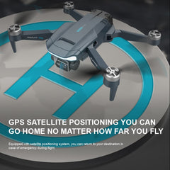 Gleto GPS Drone with 4K Dual Camera for Adults, Professional Drones with Brushless Motor, 60 Minutes Long Flight Time, Automatic Return Home, Follow Me, RC Quadcopter for Beginners