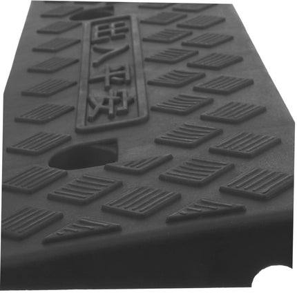 ULTECHNOVO 2 Pack Threshold Ramps for Loading and Stairs – Easy-to-Install Robust Rubber Ramp for Vehicles and Wheelchair Access