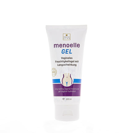 menoelle® GEL – Organically certified vaginal gel | Moisturizing gel for vaginal dryness, irritation, itching, burning, odor, and sensitivity | Hormone-free and without chemical additives | 100 ml