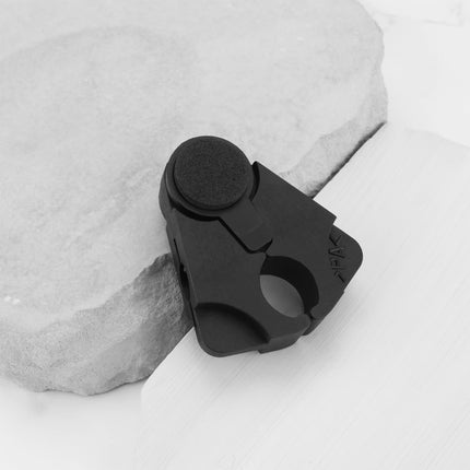 OTOTEC 2 pieces walking stick holder for table black 5.2x4.7cm height 2.1cm ideal for tube diameters from 1.6cm to max. 2.5cm table clamps