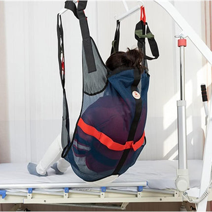 Full body sling, assistive patient lift toilet sling, seat transfer belt for the elderly, split leg sling for toilet use, patient assistance