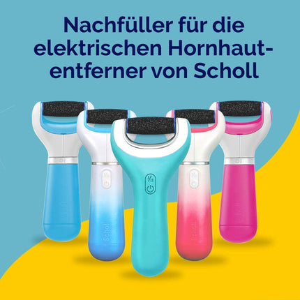 Scholl Expert Care Wet &amp; Dry Replacement Rolls Ultra Strong – Refill for Scholl's electric callus removers – With diamond particles – 2 rolls, gray, 2 pieces (1 pack)