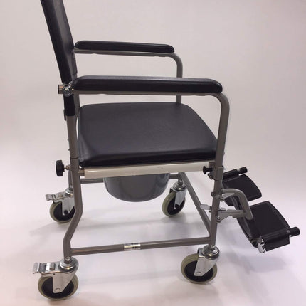 Mobile commode chair TSF from Trendmobil on wheels NEW for professional care commode chair