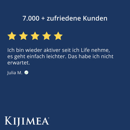 Kijimea Life – Holistic nutrient supply, designed from the gut | With 101 microculture strains, valuable vitamins, proteins, and minerals