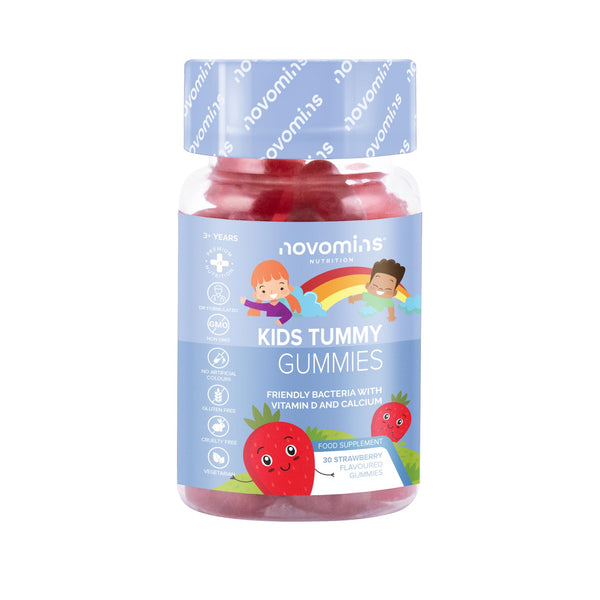 Probiotic Gummies for Children – 30 Pieces – Probiotics – Probiotic Capsules Alternative – Probiotics for Children – Intestinal Bacteria Probiotics – Lactobacillus – Calcium &amp; Vitamin D – Novomins