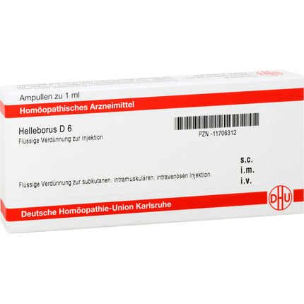 Helleborus D 6 ampoules