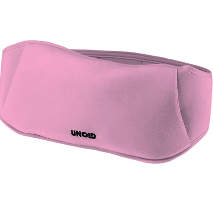 Unold 86014 Wärmi - Electric hot water bottle, pink, soothing warmth for stomach, back, and neck, safe to use, no hot water, no electrosmog, up to 65 °C