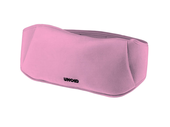 Unold 86014 Wärmi - Electric hot water bottle, pink, soothing warmth for stomach, back, and neck, safe to use, no hot water, no electrosmog, up to 65 °C