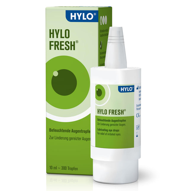 HYLO FRESH eye drops for dry eyes with hyaluronic acid and Euphrasia mother tincture, 10 ml