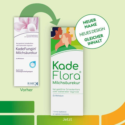 KADEFLORA Lactic Acid Treatment Single-Application Vaginal Application 7 x 2.5 g