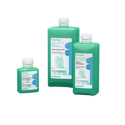 B. Braun Softa-Man hand disinfectant 1000 ml dispenser bottle