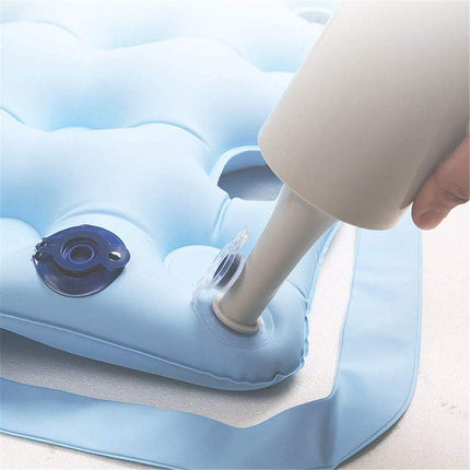 GEDRACKPMYN Anti-Decubitus Mattress, Alternating Pressure Mattress Against Bedsores and Ulcers with Pump, Disabled and Bedridden Patients Prevent Decubitus, Manual Air Pump