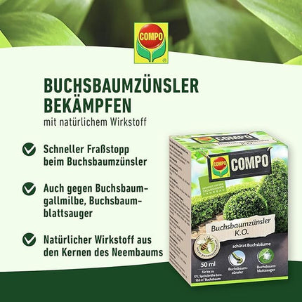 Compo Box Tree Moth KO 50ml
